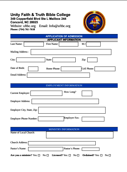 Image of our school application
