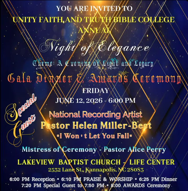 Night Of Elegance Flyer